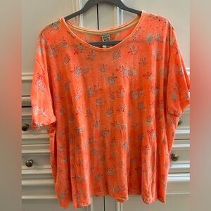 NWT Magnolia Pearl floral tee